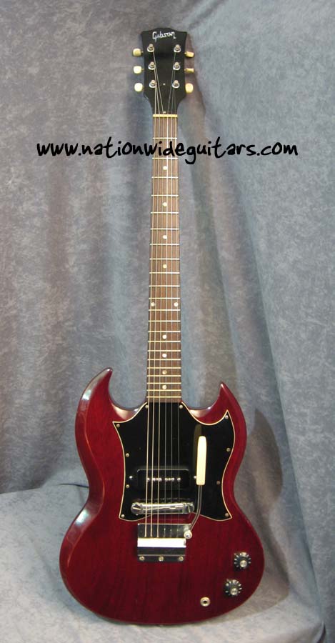 Forberedende navn i tilfælde af terning 1970 Gibson SG Jr
